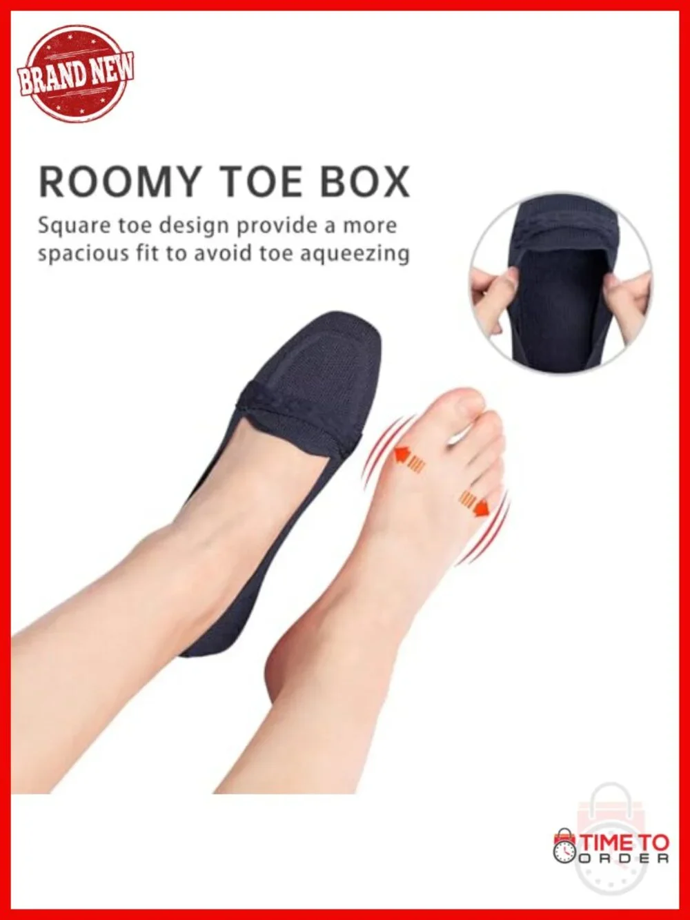 Stretchy Knit Loafer Flats Square Toe Comfort Casual Work Driving Shoes